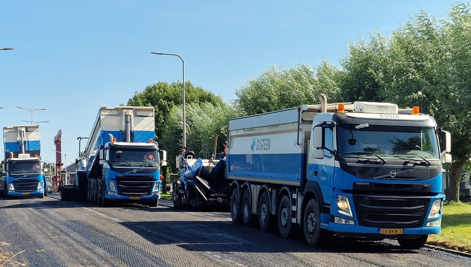 Asfalteringswerkzaamheden op Noordsingel zorgen voor tijdelijke afsluitingen