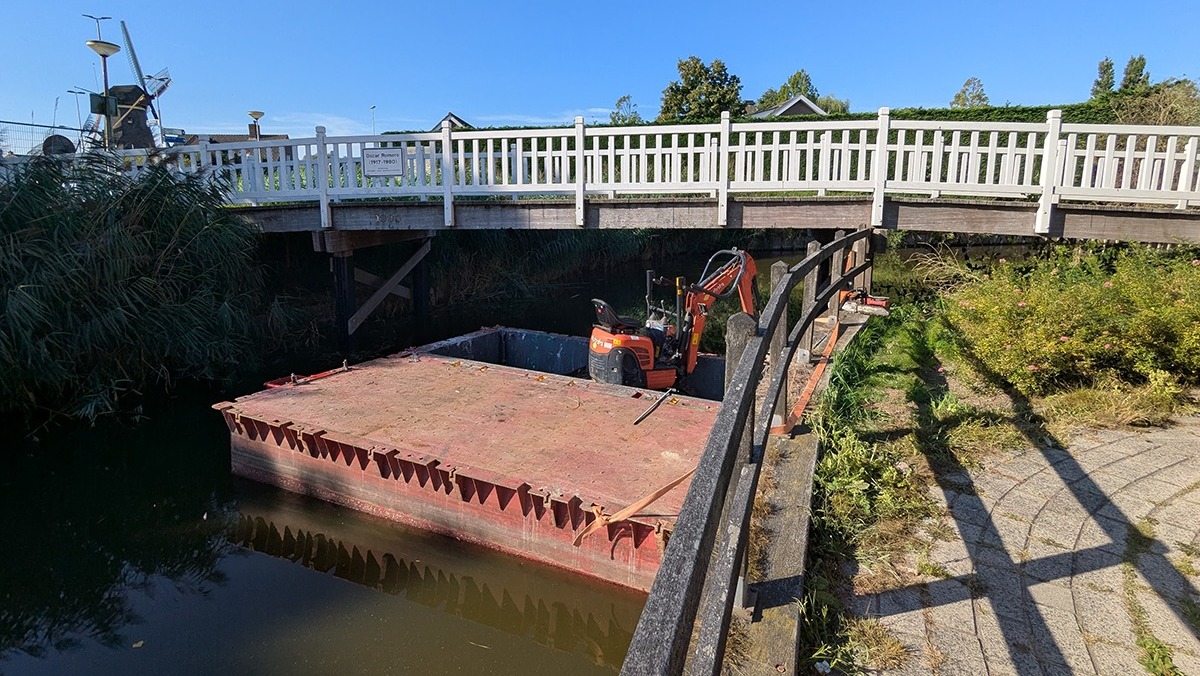 Bruggen in Nootdorp na reparatie weer open voor fietsers en voetgangers
