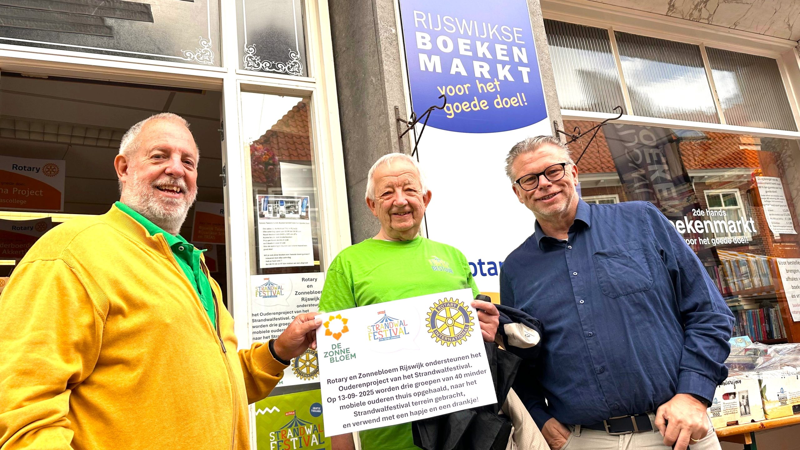 Senioren welkom bij Strandwalkoffie tijdens Strandwalfestival