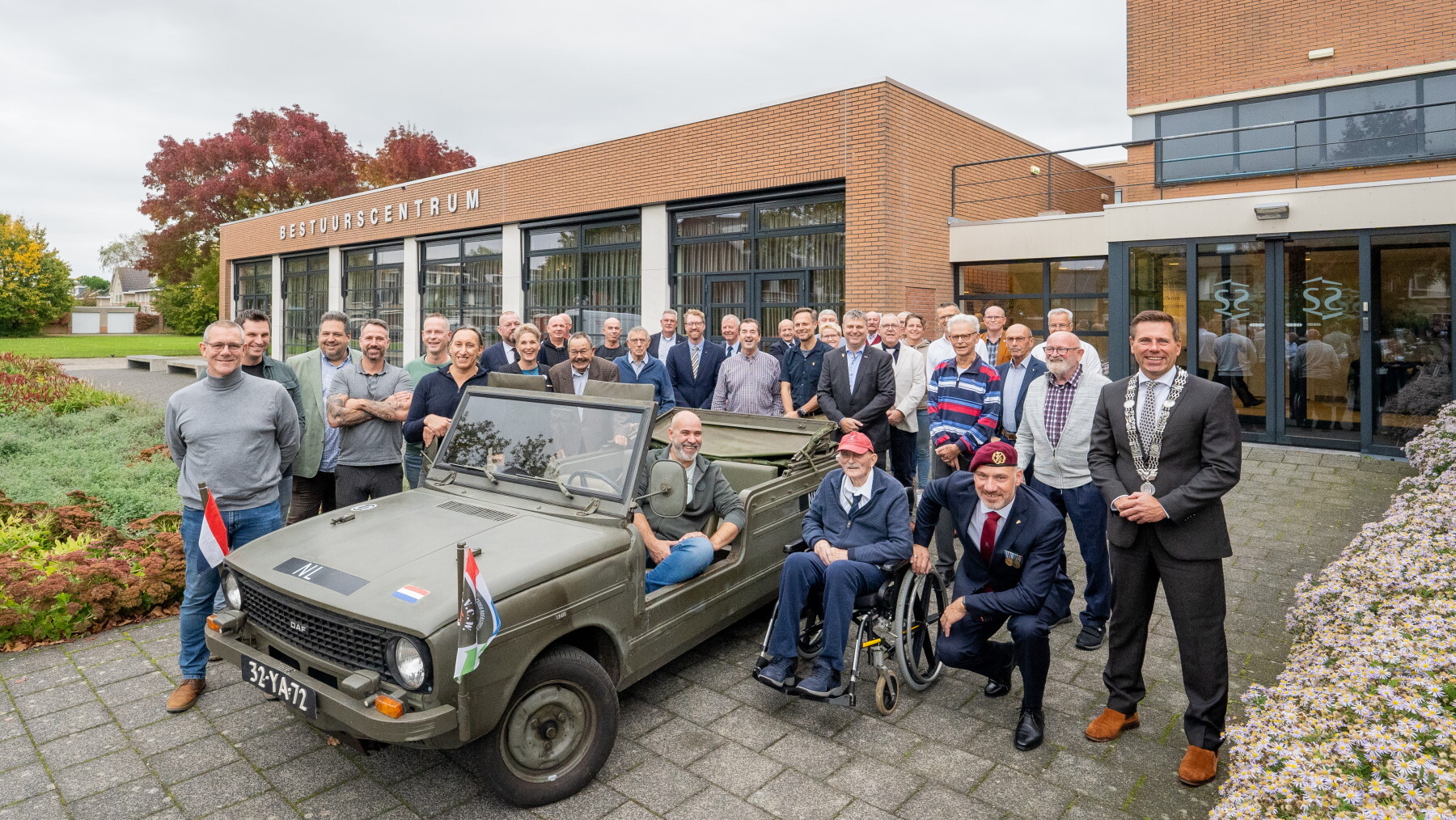 Gemeente nodigt veteranen uit voor borrel en ‘blauwe hap’