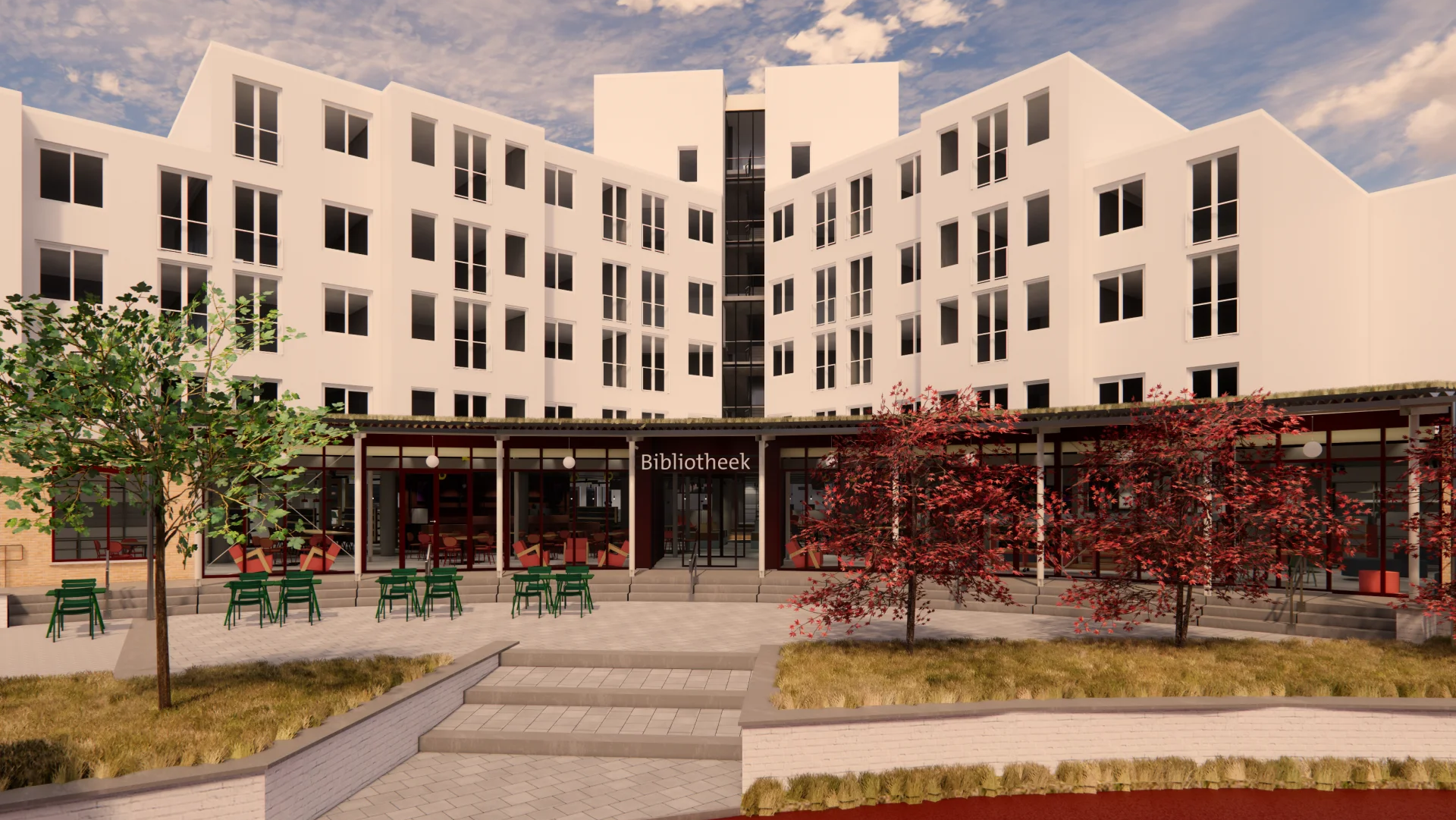 Voorbereiding bouwwerkzaamheden nieuwe bibliotheek Leidschendam van start