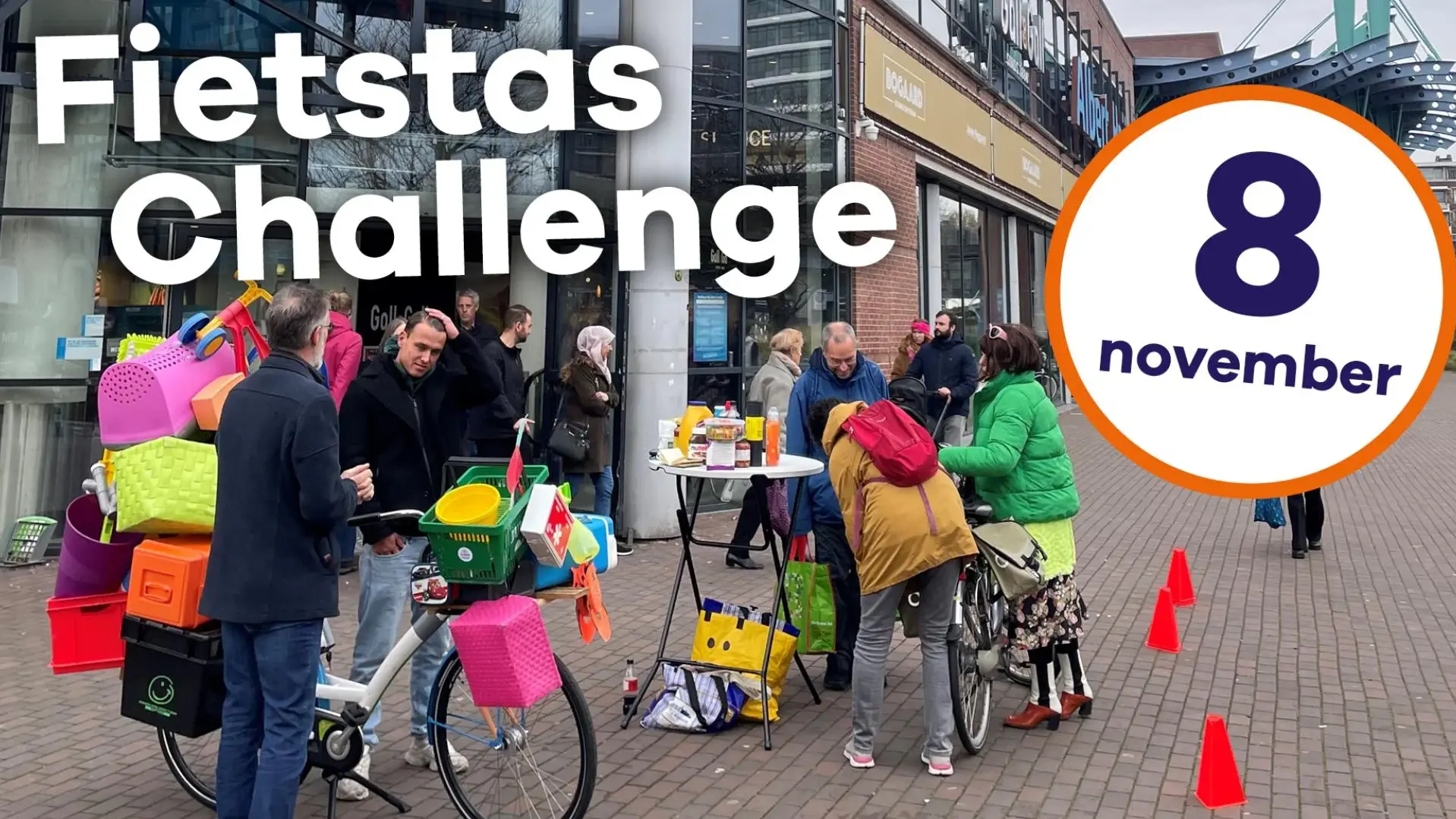 Leidschendam-Voorburg daagt inwoners uit tijdens de Fietstas Challenge