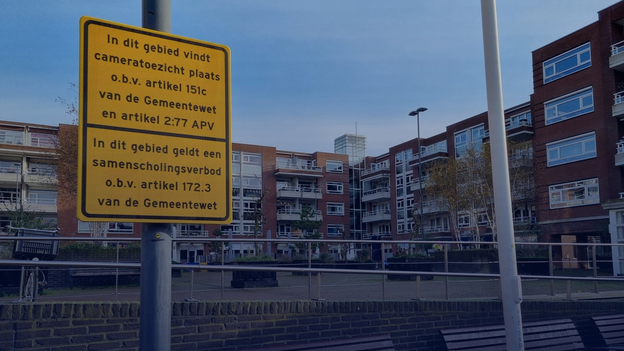 Samenscholingsverbod en cameratoezicht bij winkelcentrum Parade in Nootdorp
