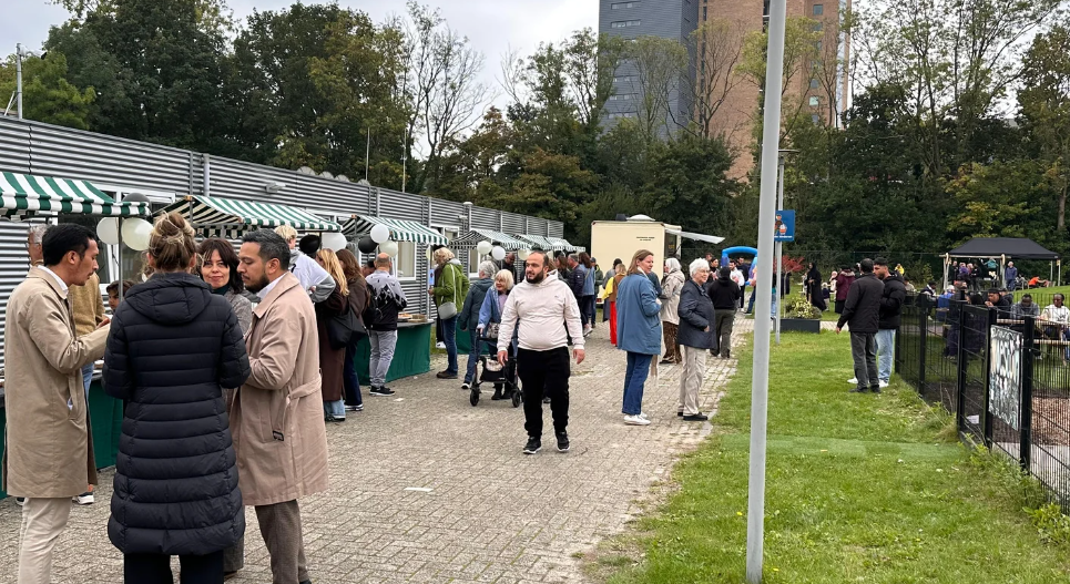 Open dag bij opvanglocatie COA in Rijswijk