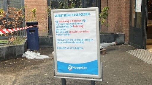 Hoogvliet Colijnlaan één dag dicht voor verbouwing