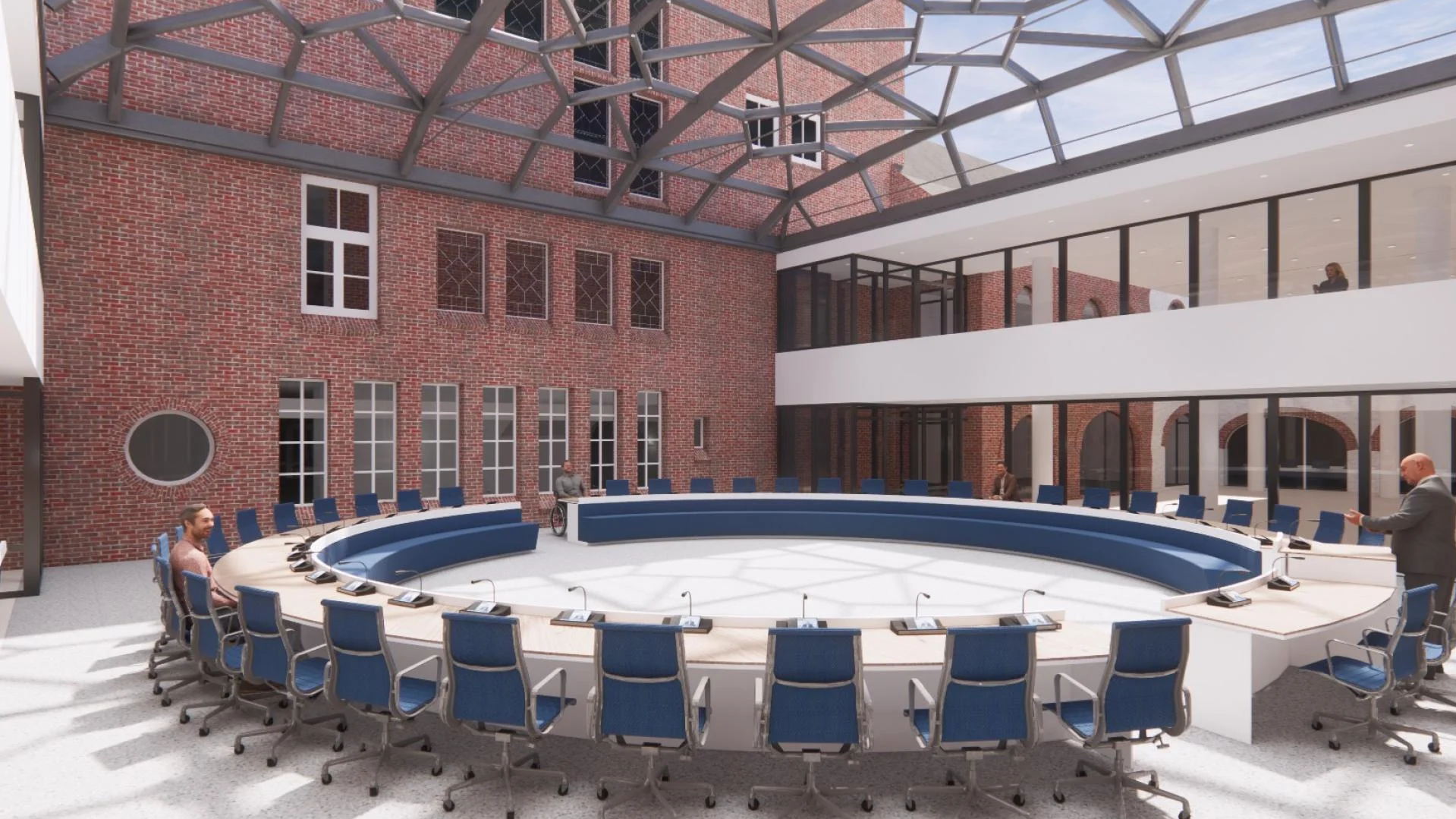 Gemeenteraad stemt unaniem in met ontwerp nieuwe raadzaal aan het Raadhuisplein Gemeenteraad stemt unaniem in met ontwerp nieuwe raadzaal aan het Raadhuisplein