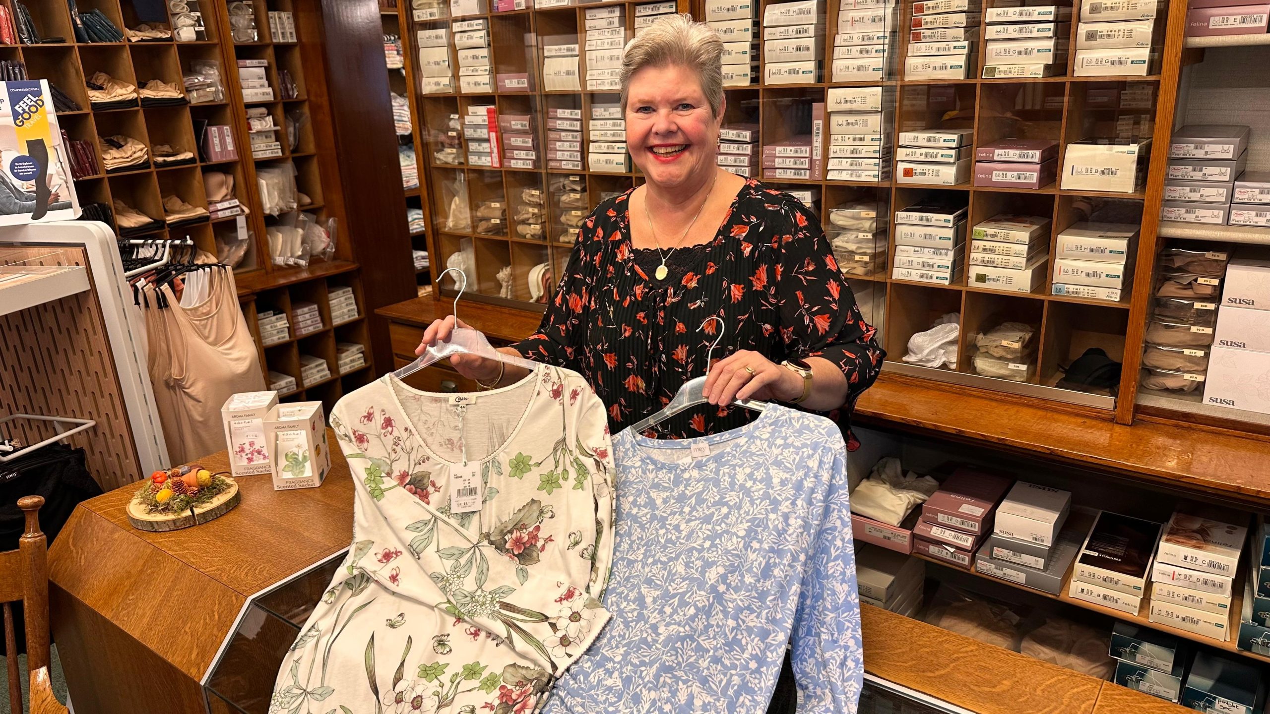 [VIDEO] Rijswijkse lingeriezaak al bijna 70 jaar een begrip: “Ik heb totaal geen plan om te stoppen”