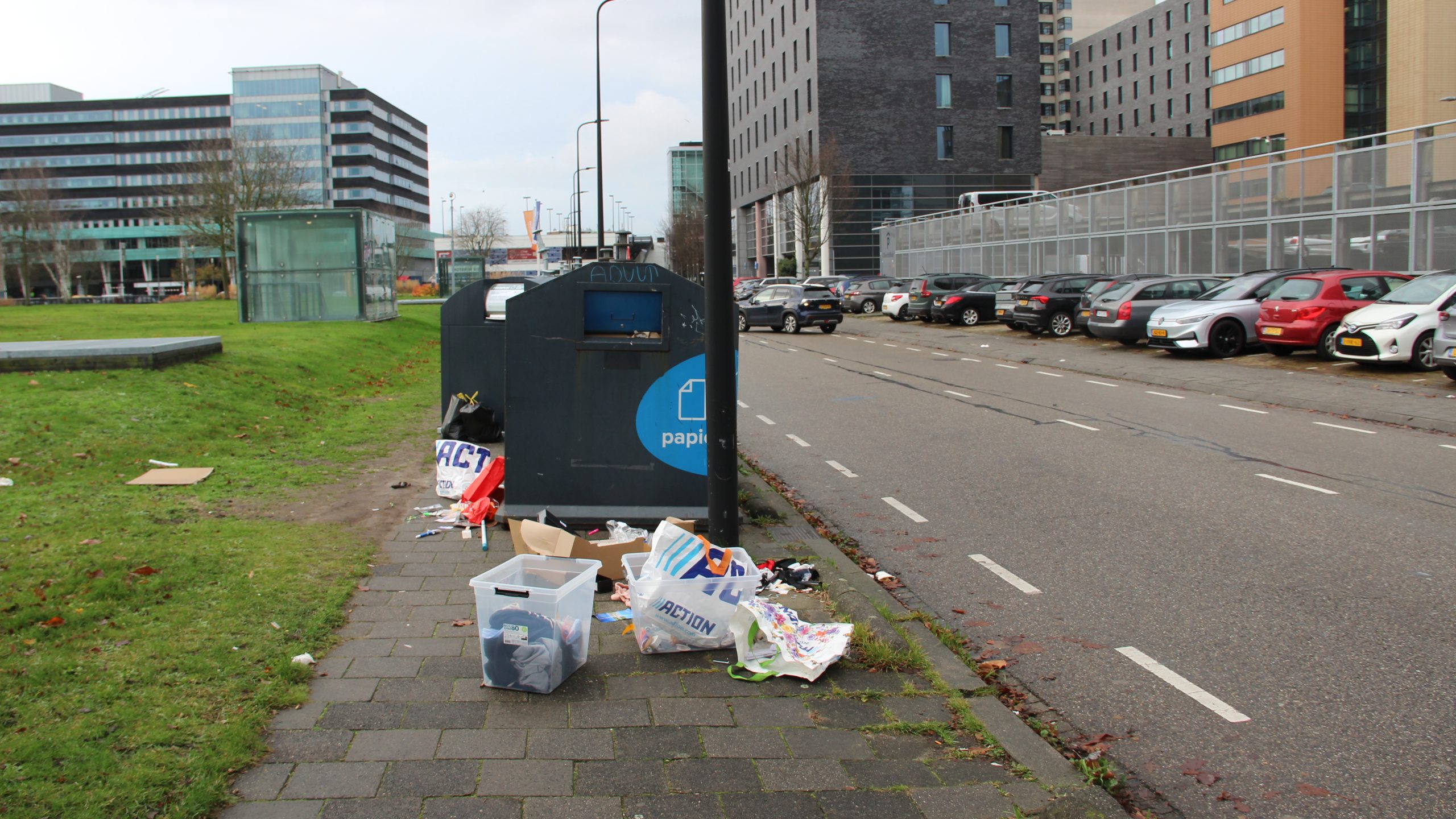 Gemeente werkt aan verbeteringen rond afvalcontainers Kessler Park