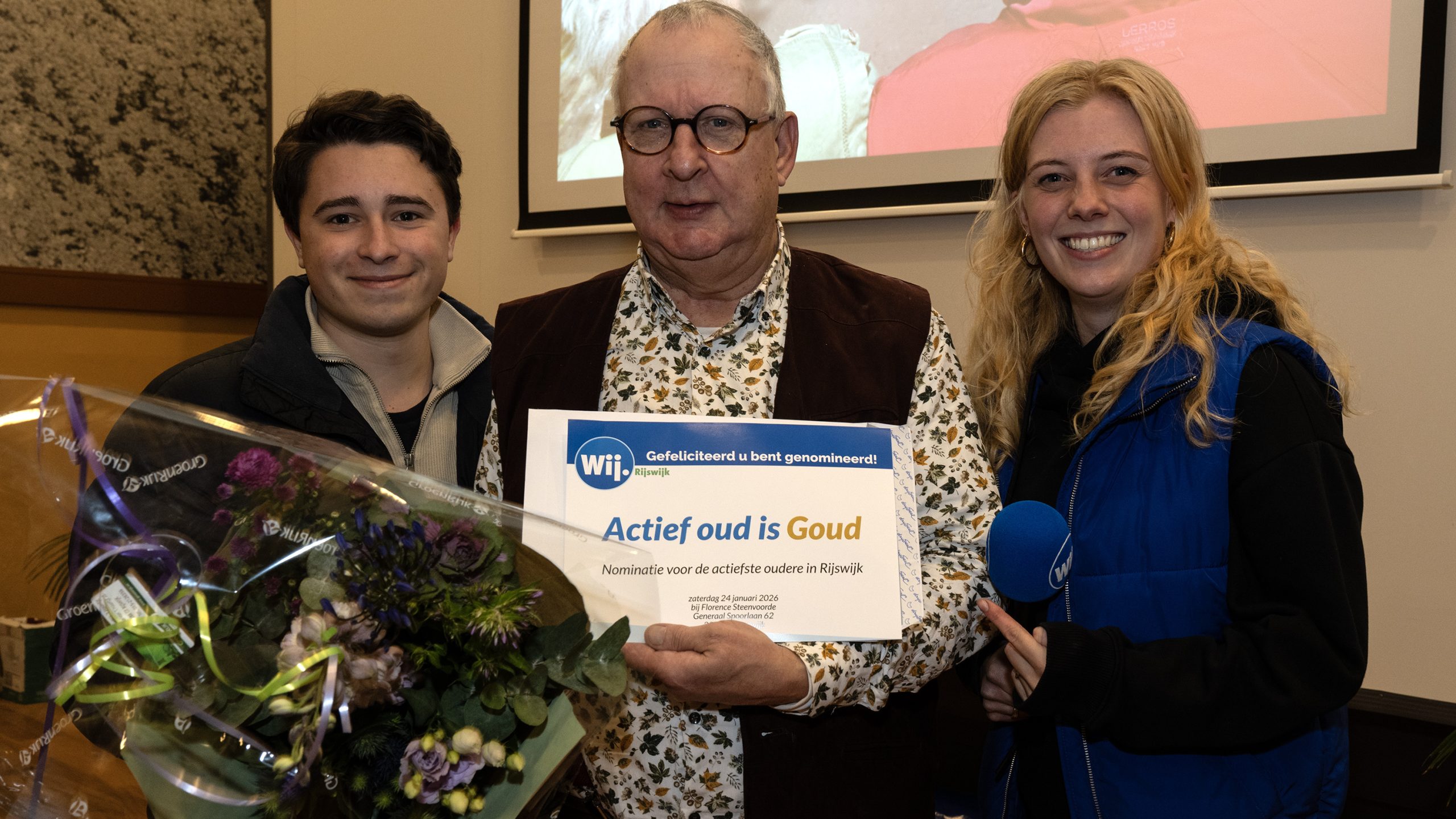 Actie Oud is Goud Awards van start in Rijswijk Actie Oud is Goud Awards van start in Rijswijk