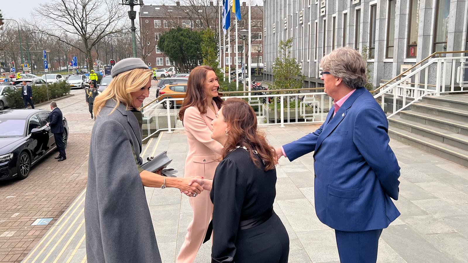 Rijswijk verwelkomt Koningin Máxima in Huis van de Stad