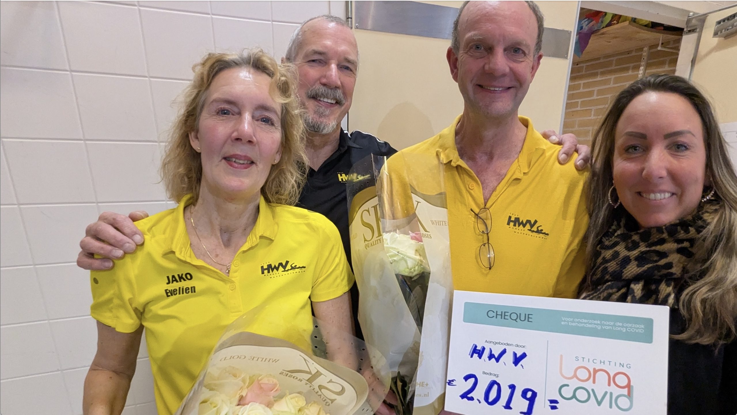 Afsluiting inzamelingsactie in De Schilp levert ruim 2.000 euro op voor Stichting Long Covid