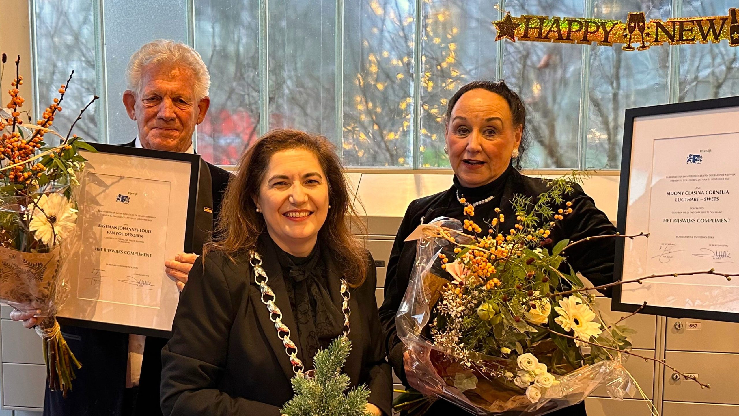 Compliment voor jarenlange inzet Bernardflat