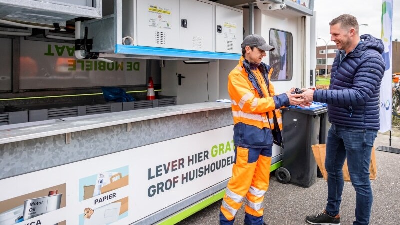 Planning mobiele milieustraat in februari bekend Planning mobiele milieustraat in februari bekend