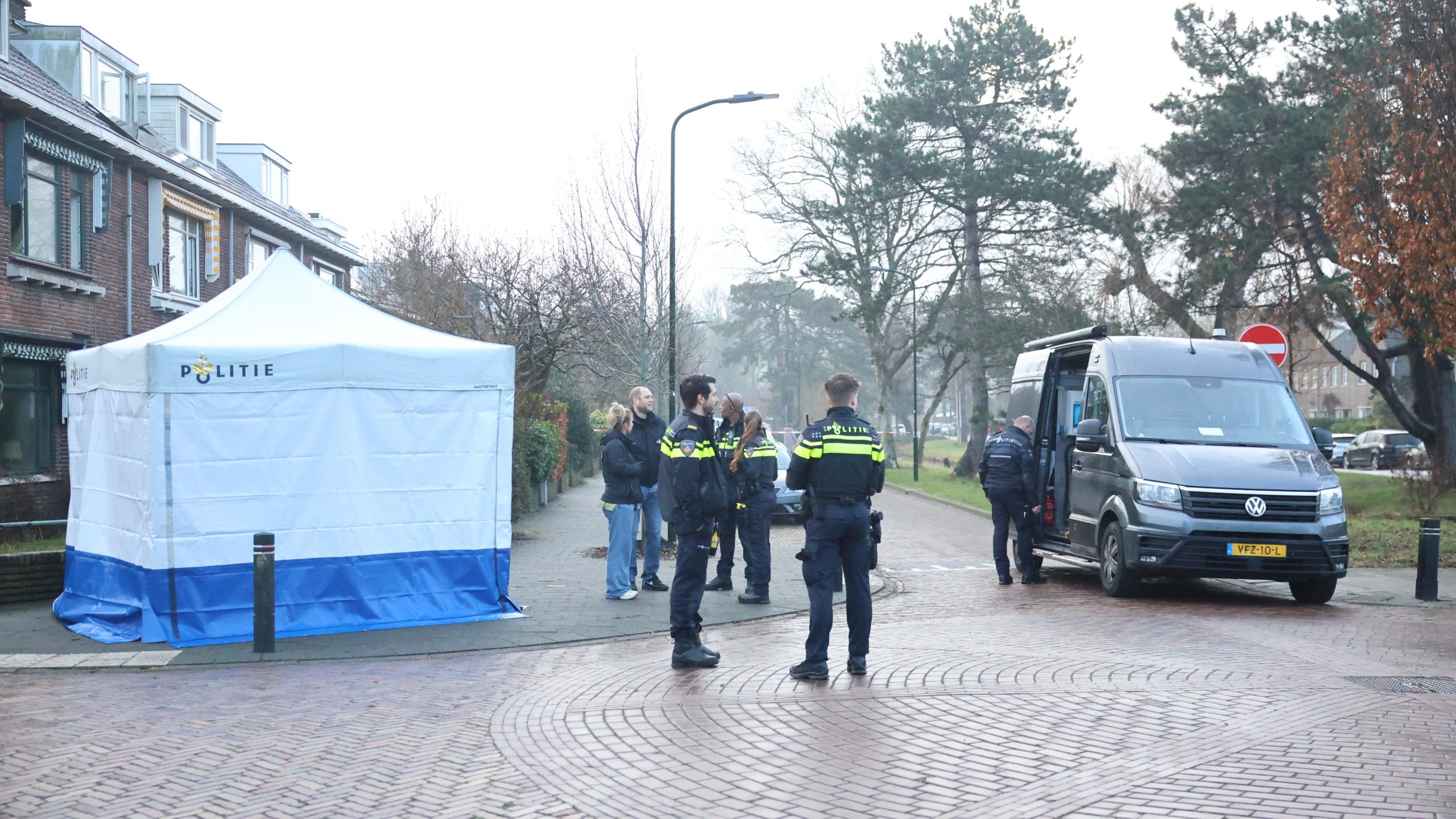 Dode bij brand in schuurtje aan Prinses Beatrixlaan in Leidschendam