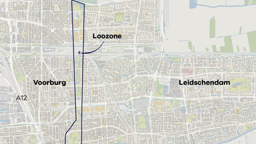 Gemeente Leidschendam-Voorburg  zoekt ideeën om de Loozone groener en toegankelijker te maken
