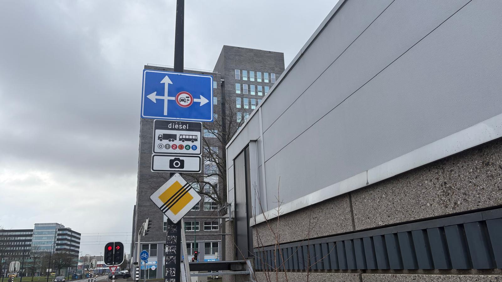 Nieuwe borden markeren milieuzone in Rijswijk