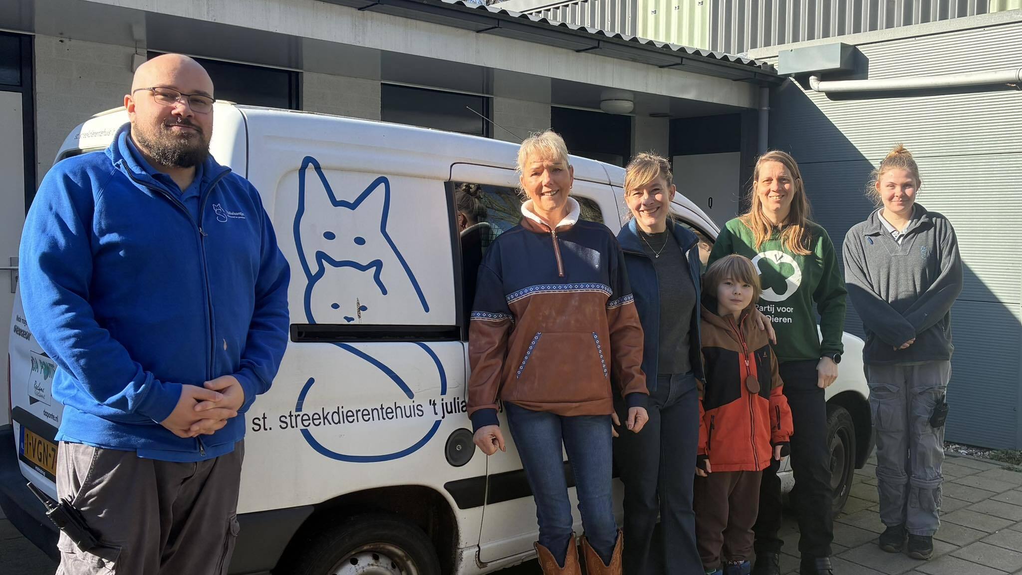 Dierenopvang en dierenambulance in het zonnetje gezet op Valentijnsdag