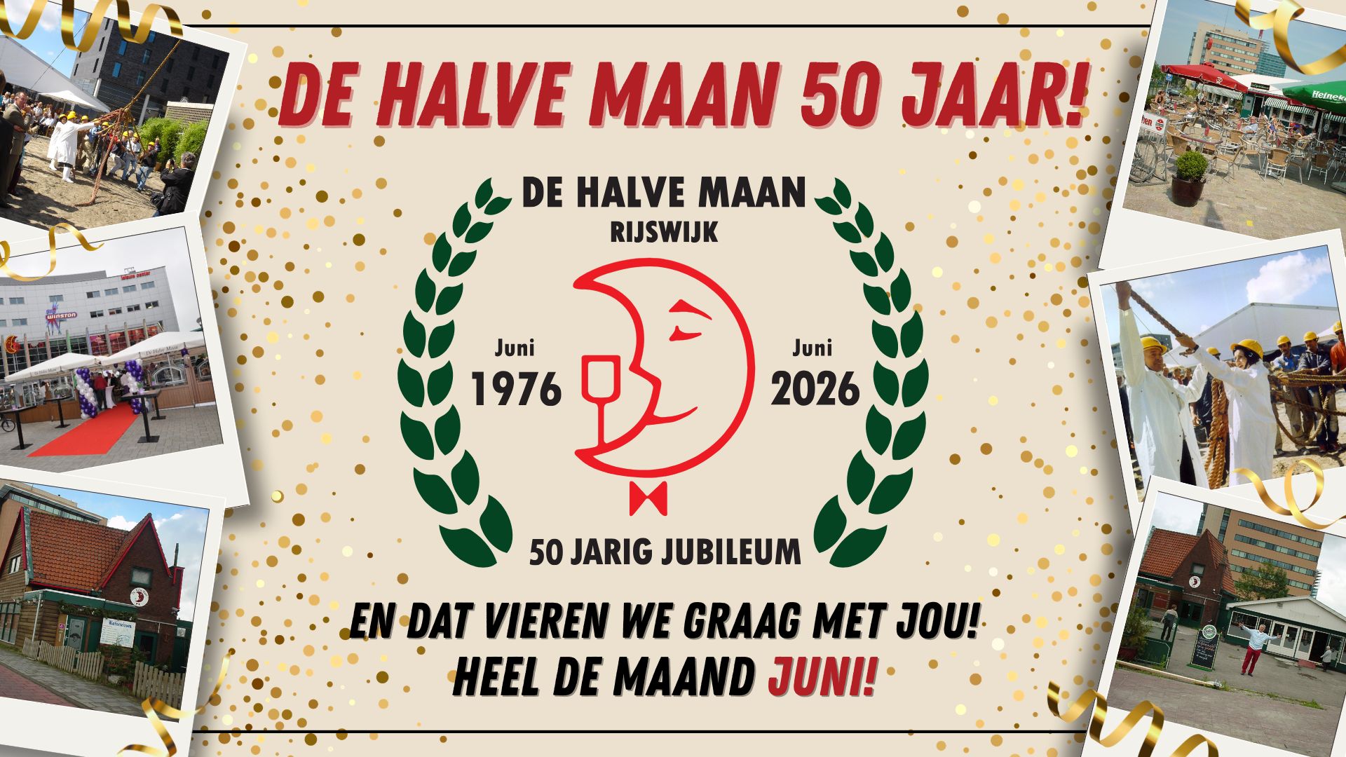 50 jaar De Halve Maan en 20 jaar Leisure Center