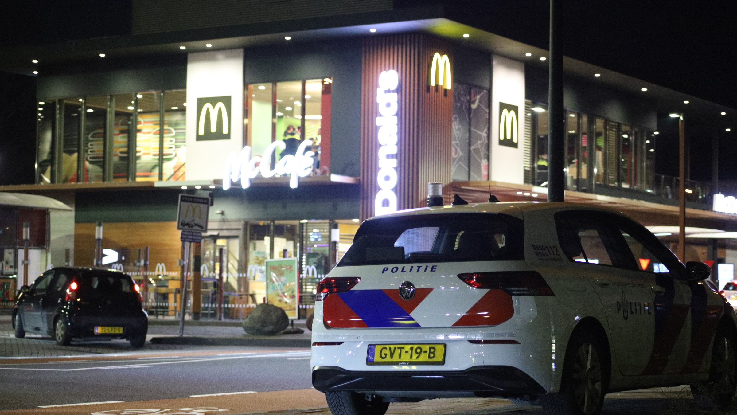 Helikopter ingezet na verdachte situatie bij McDonald’s in Rijswijk