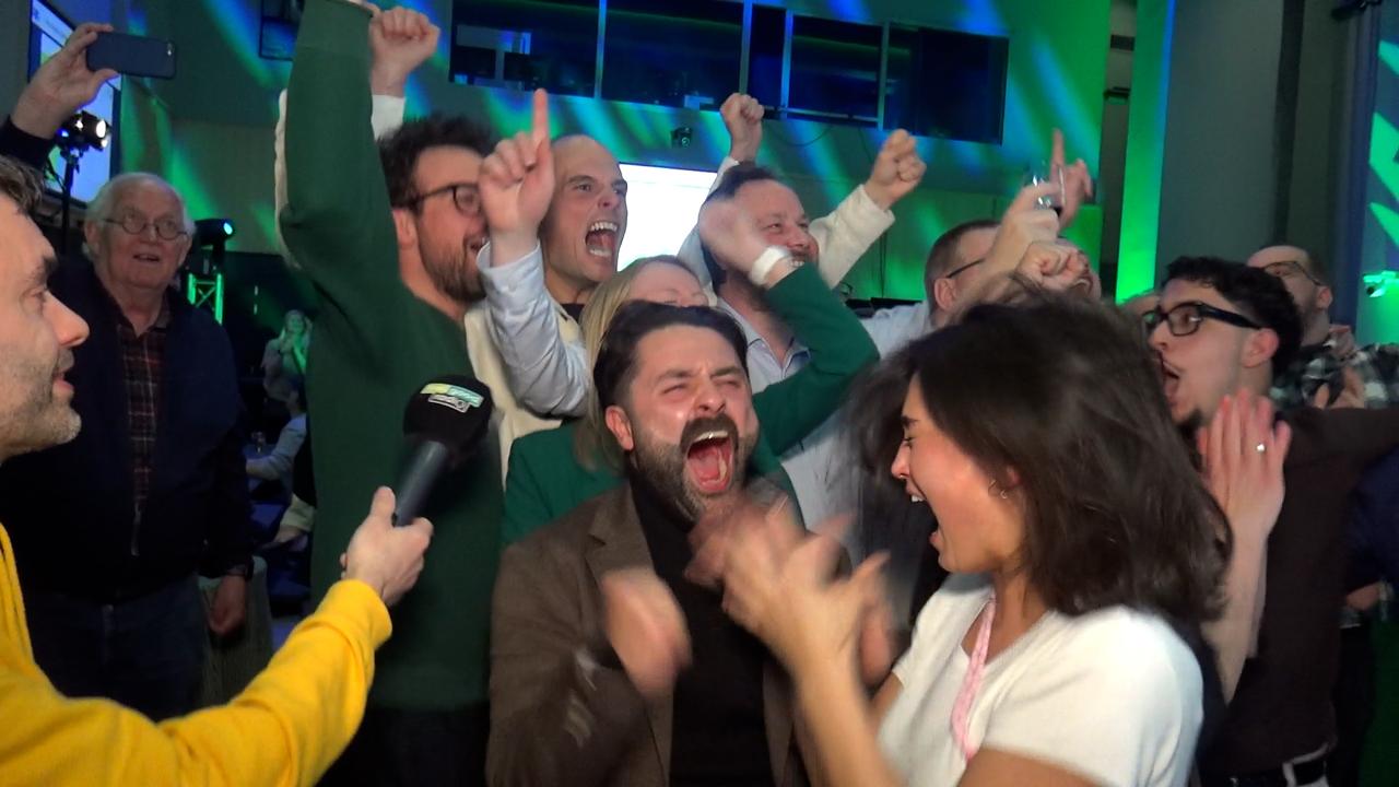 [VIDEO] Politieke partijen vieren feest na winst gemeenteraadsverkiezingen