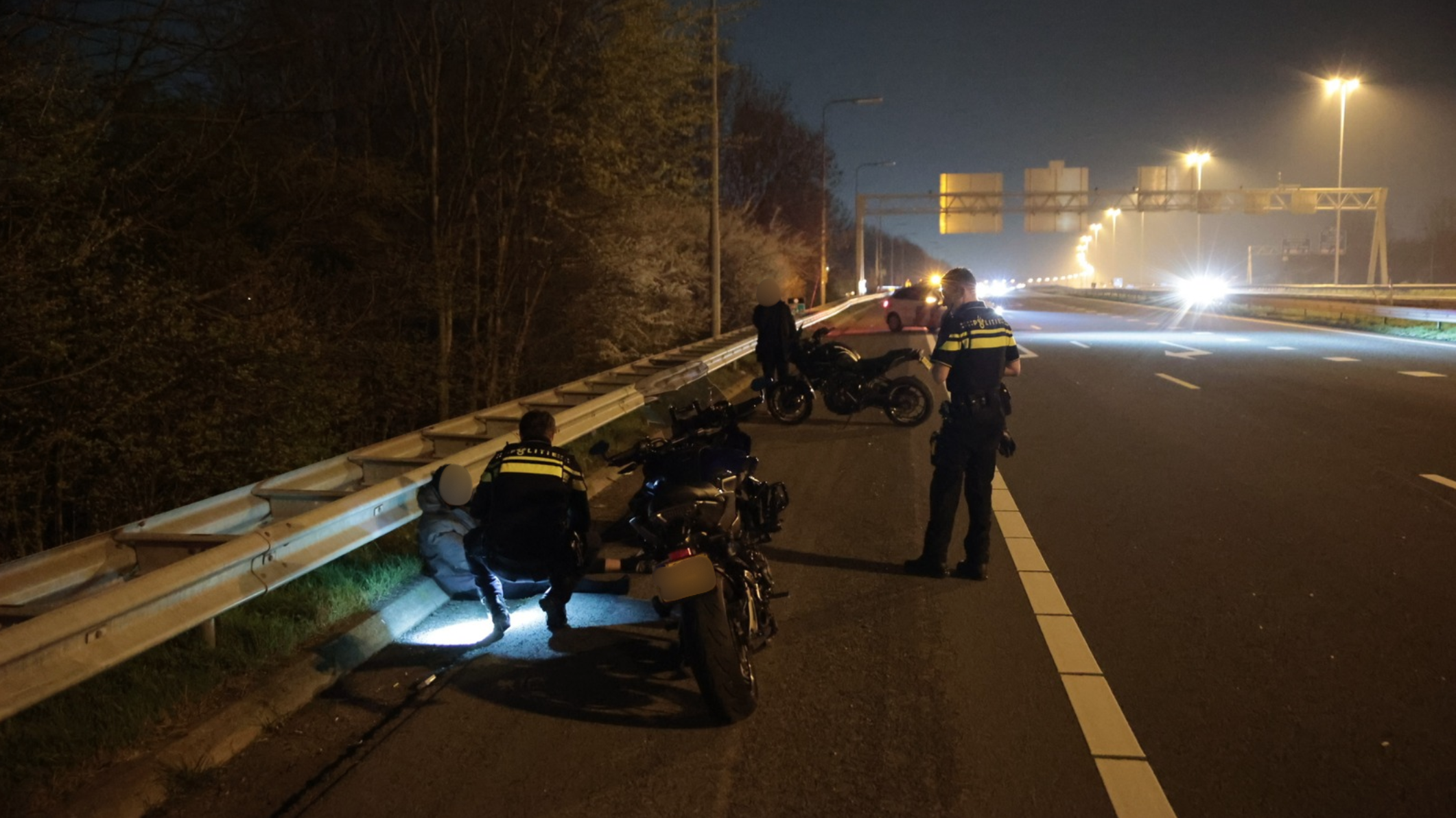 Motorrijder gewond na val op A4 bij Rijswijk