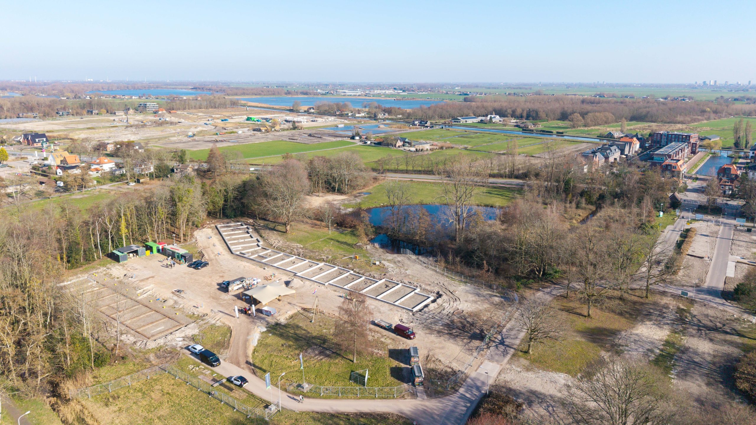 Feestelijke start bouw deelgebied Vlietzicht op Landgoed Voorlei
