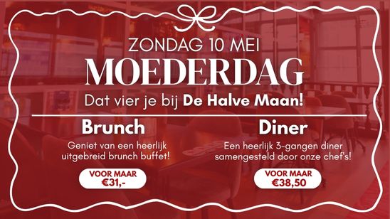 Moederdag bij Eetcafé De Halve Maan