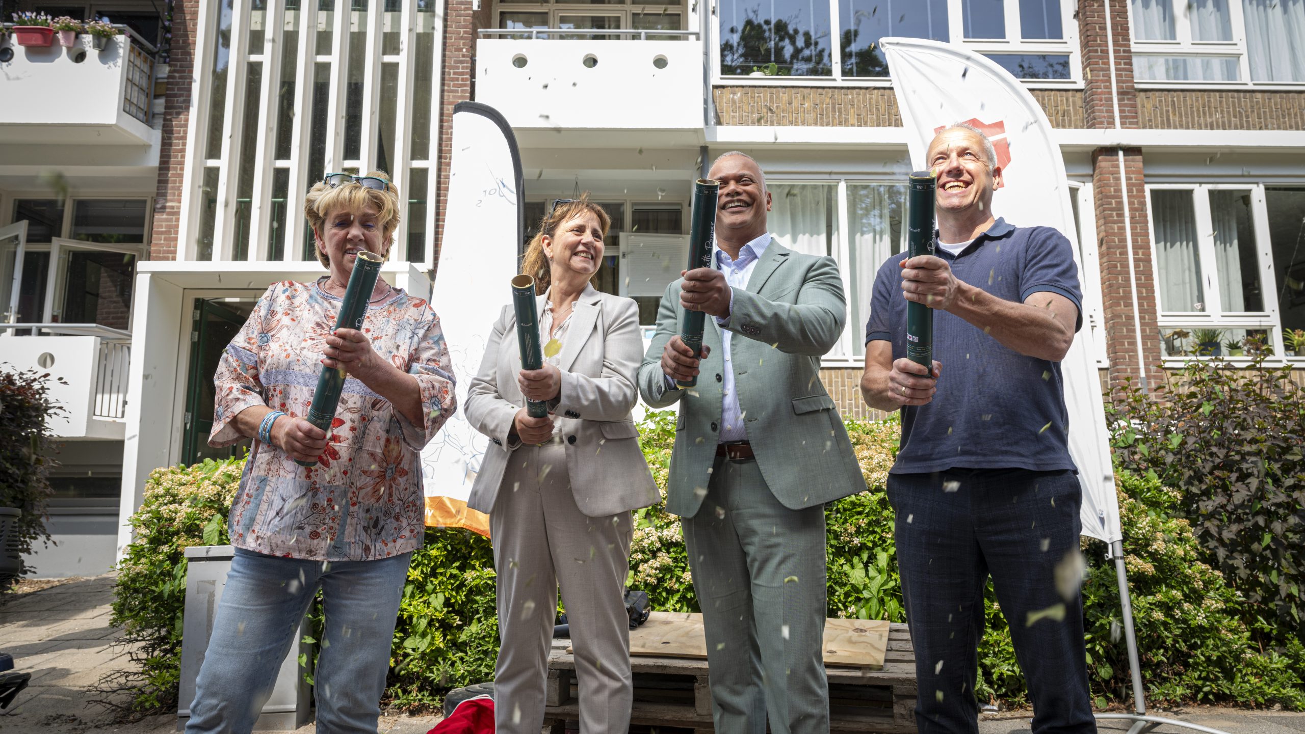 Renovatie van 110 woningen aan de Von Geusaustraat afgerond
