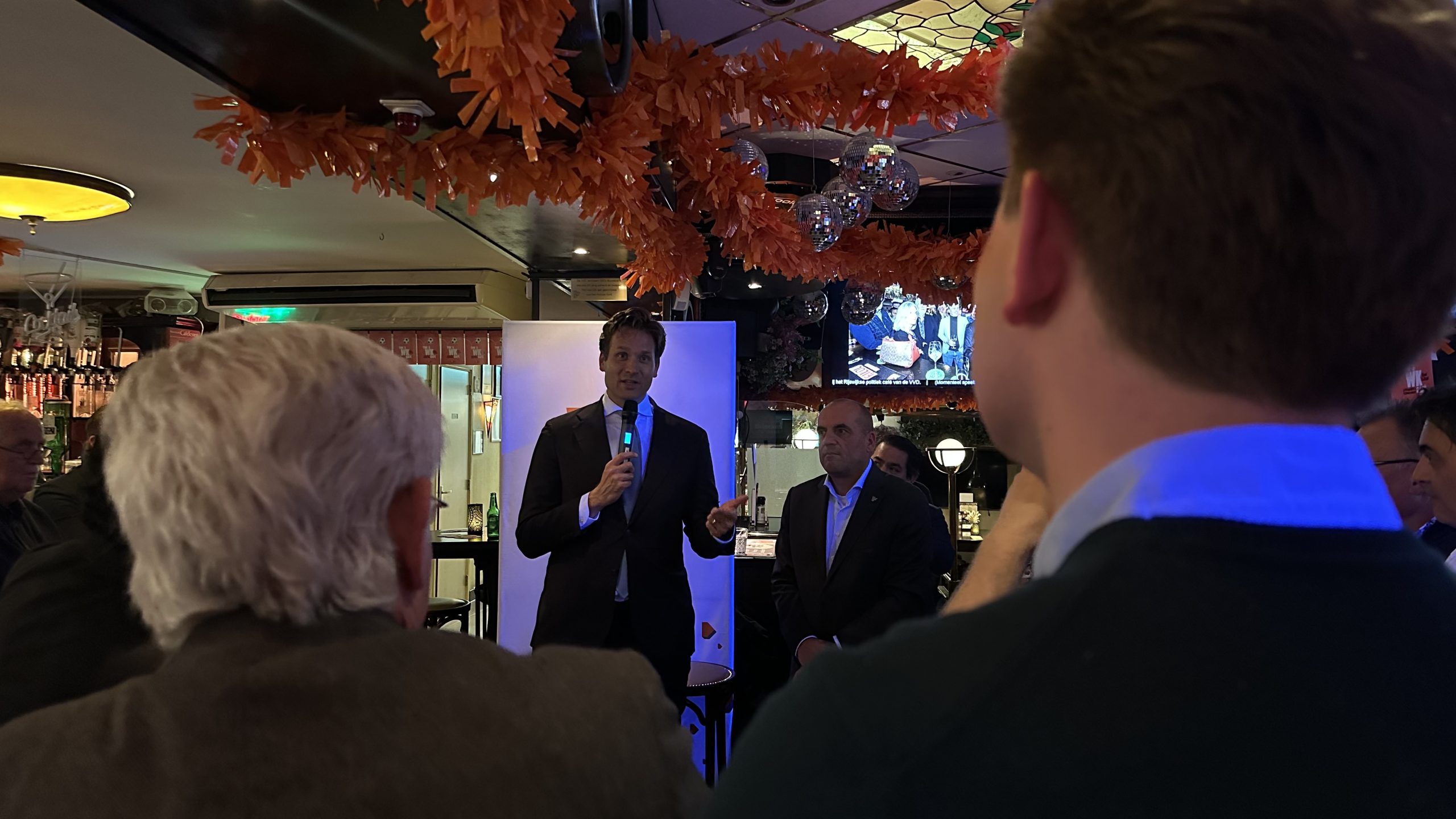 Minister Vincent Karremans op bezoek in Rijswijk