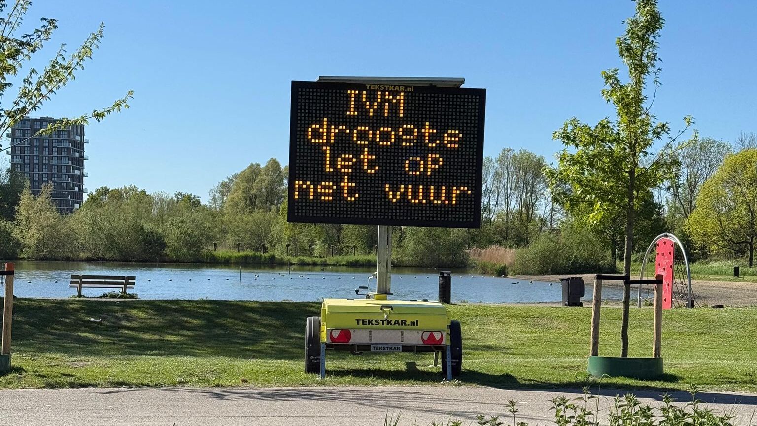 Gemeente waarschuwt voor verhoogd natuurbrandgevaar in Rijswijk