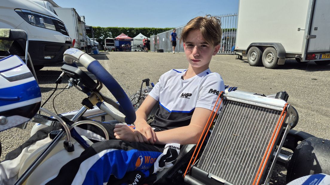 Nootdorps karttalent Levi Paap naar WK in Italië, maar zoekt nog sponsoren Nootdorps karttalent Levi Paap naar WK in Italië, maar zoekt nog sponsoren