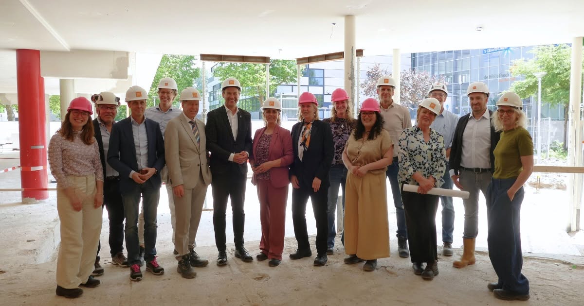 Nieuwe bibliotheek Leidschendam krijgt steeds meer vorm Nieuwe bibliotheek Leidschendam krijgt steeds meer vorm