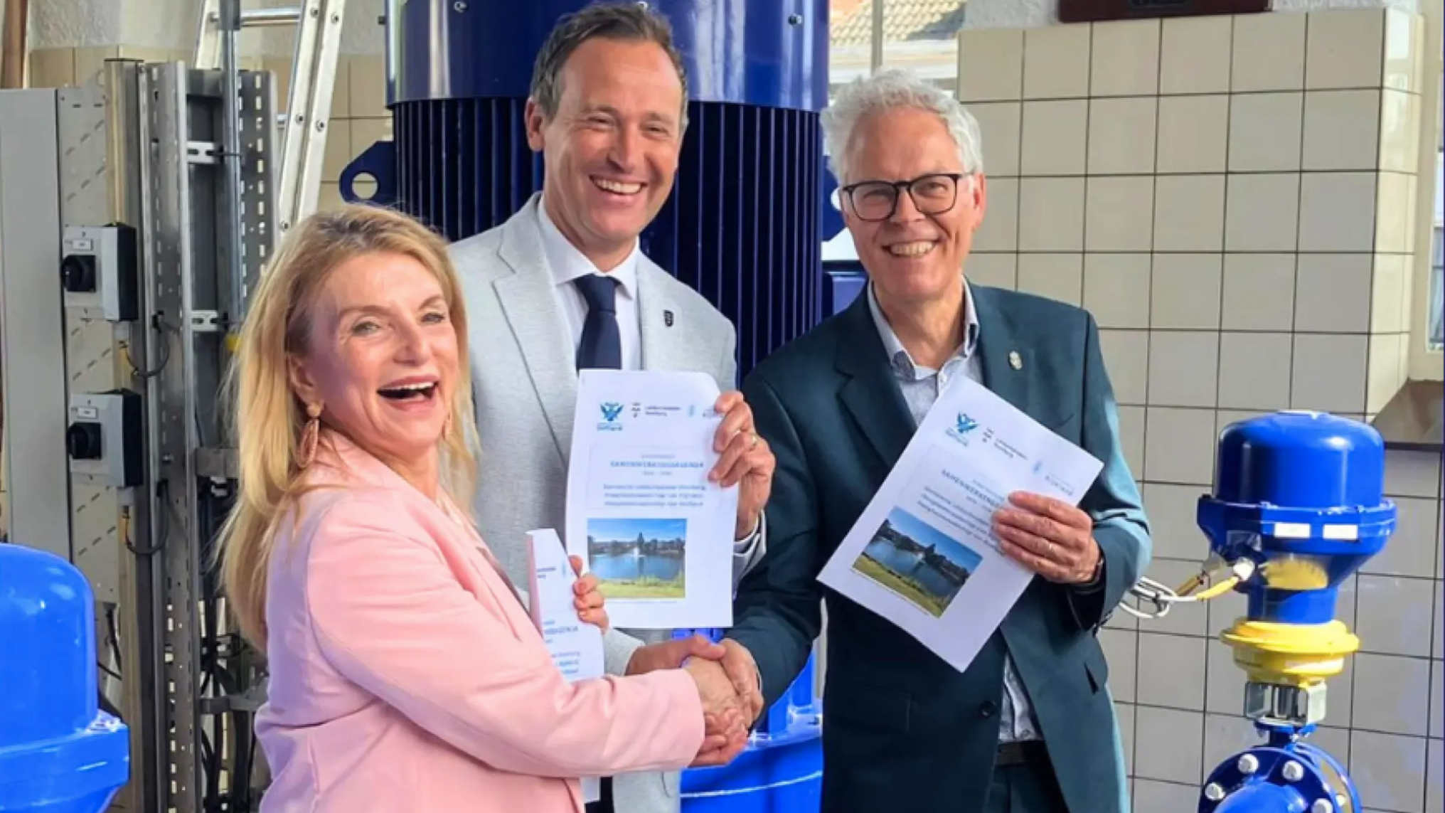 Gemeente en waterschappen versterken samenwerking voor waterveiligheid en natuur