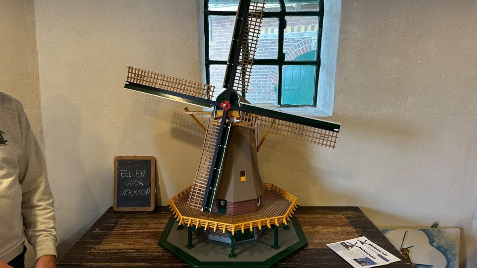 Miniatuur versie van molen Windlust