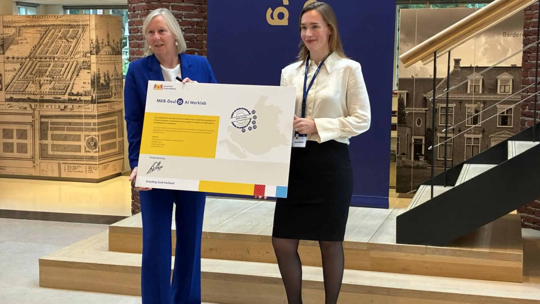 Leidschendam-Voorburg steunt ondernemers met AI Werklab